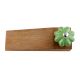 Green Crackle Melon Ceramic Wooden Door Stopper